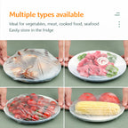 ✅ ✅ 100pcs Upgraded Food-Grade Covers: Safe, Fast & Fits Any Dish!