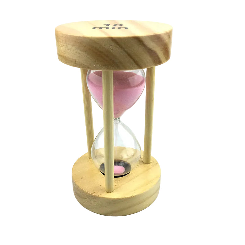 10-Minute Wood Base Hourglass