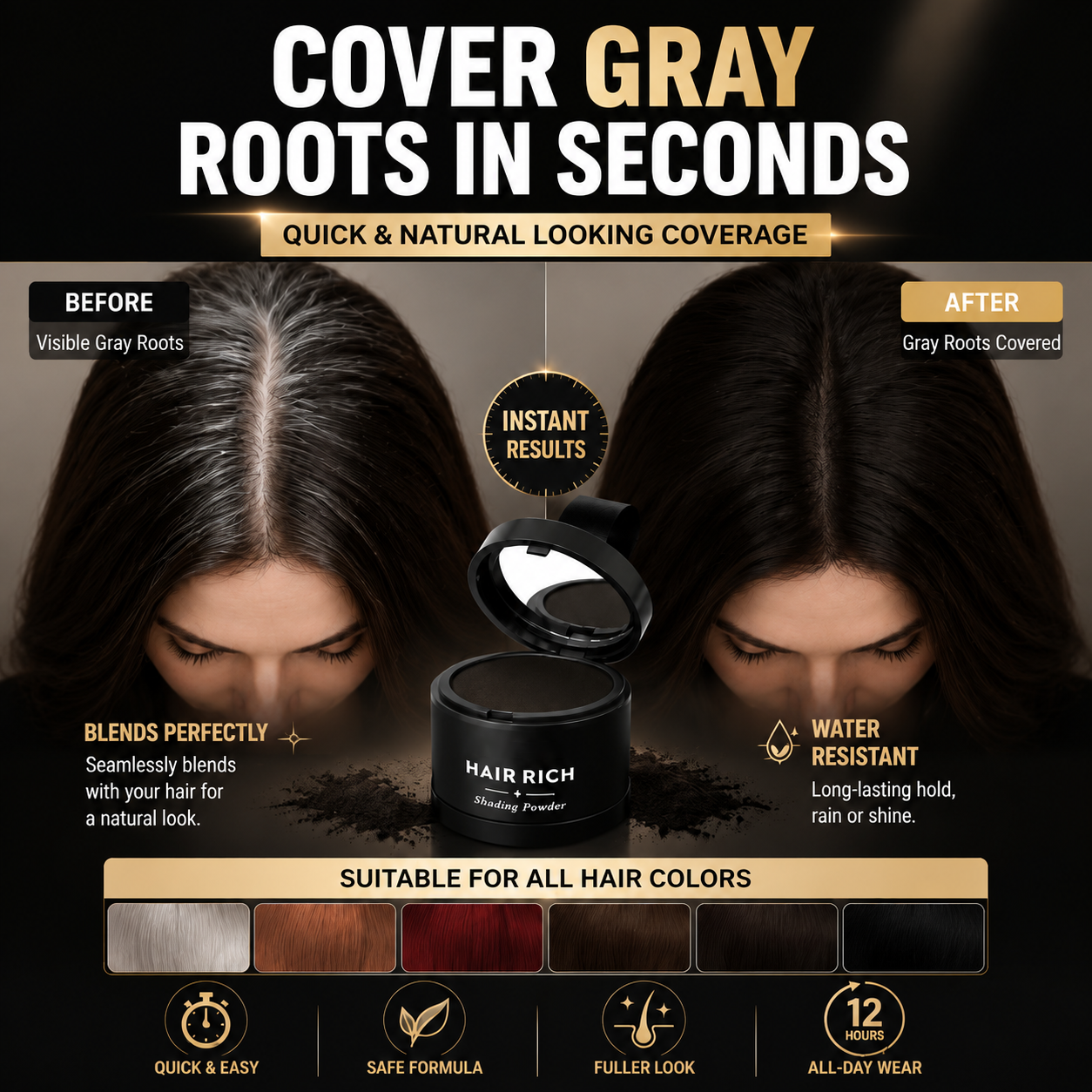 🎉 Magic Root Cover Up-Buy 1 Get 1 FREE!