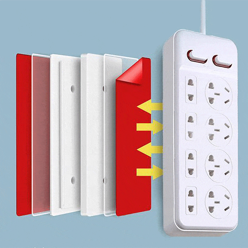 (🔥Up to 50% OFF) No-Drill Power Strip Organizer: Clean Up Your Space