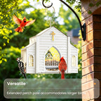 ✨ Create Your Private Sanctuary – Solar Church Bird Feeder 🎁 (Enjoy Free Shipping Sitewide)