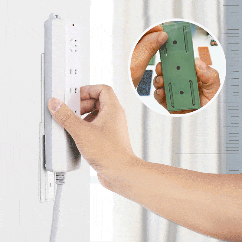 (🔥Up to 50% OFF) No-Drill Power Strip Organizer: Clean Up Your Space