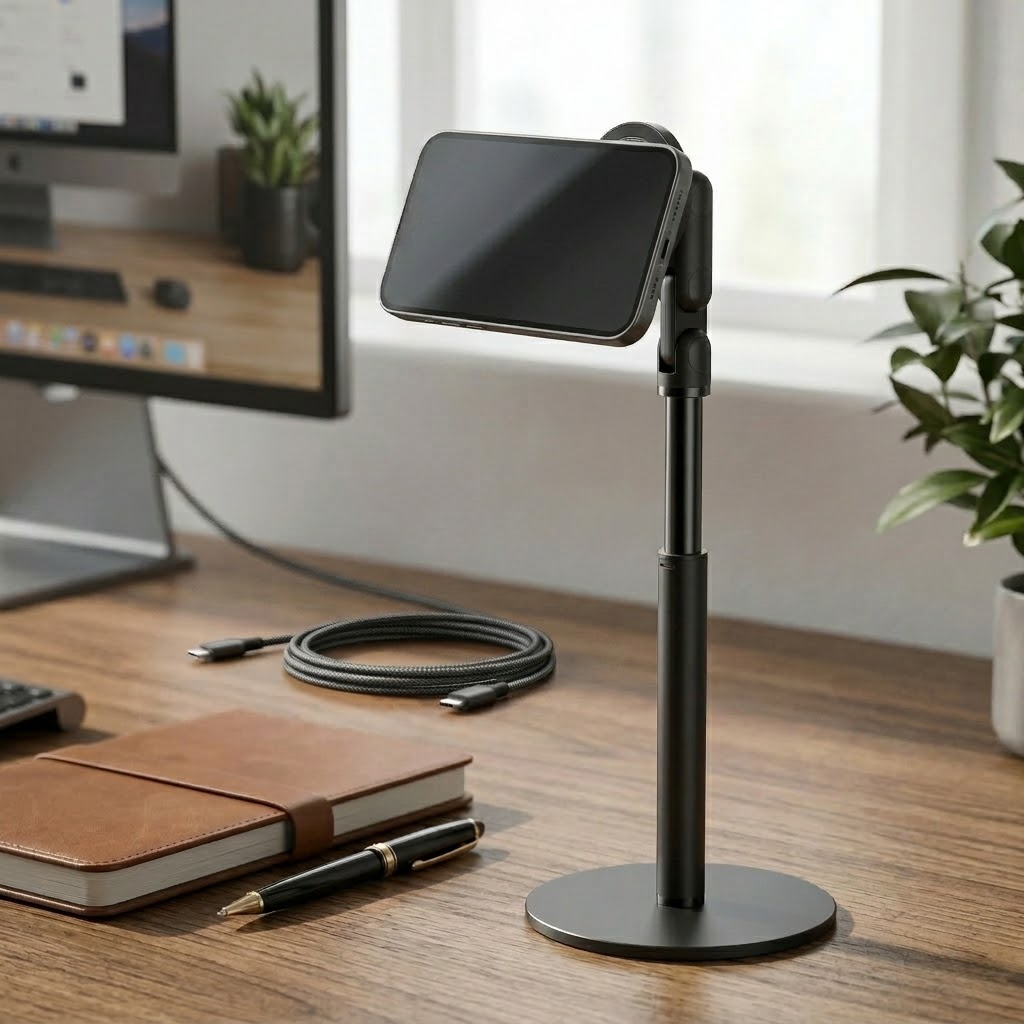 Multi-Axis Magnetic Desktop Hub