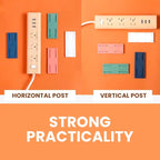 (🔥Up to 50% OFF) No-Drill Power Strip Organizer: Clean Up Your Space
