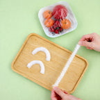 ✅ ✅ 100pcs Upgraded Food-Grade Covers: Safe, Fast & Fits Any Dish!
