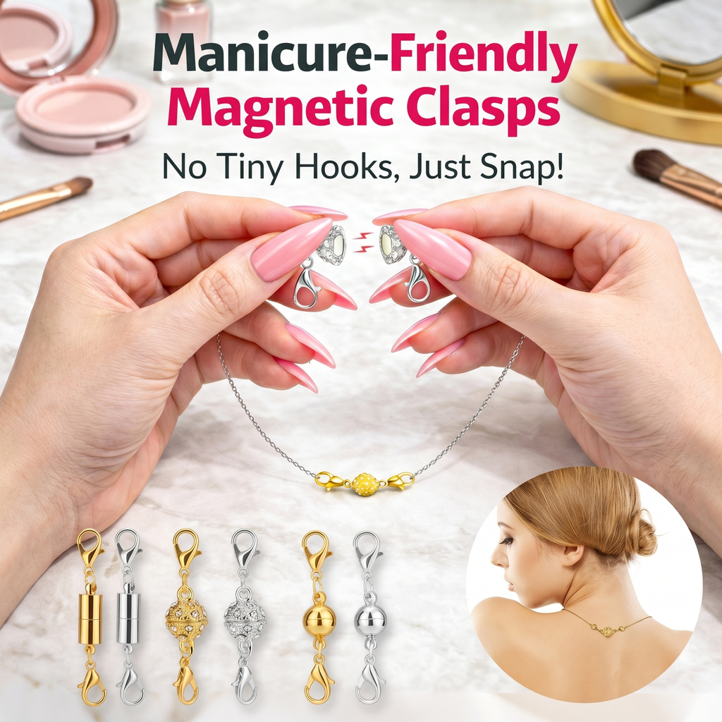 ✅ ✅ Magnetic Necklace Clasps and Closures