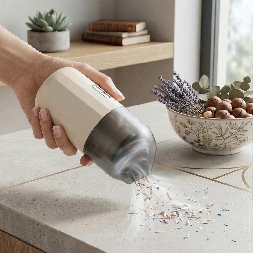 Handheld Mini Desktop Vacuum